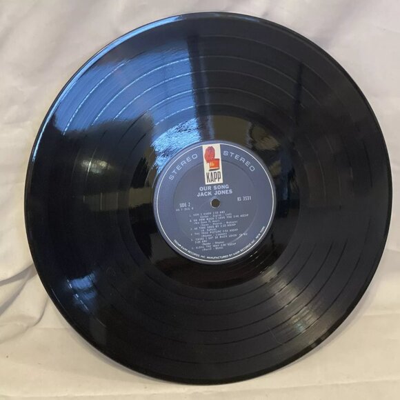 Jack Jones – Our Song (Vinyl, 1967) Kapp Records KS 3531 VG+ LP Record Album - Picture 9 of 11